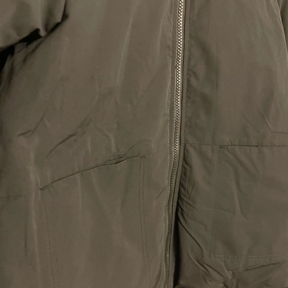 Frank & Oak Black Thermore Reversible Skyline Bomber Jacket Size Small - Picture 9 of 11